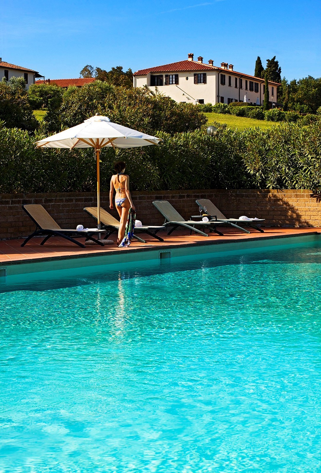 Safaritent met uitzicht op zee