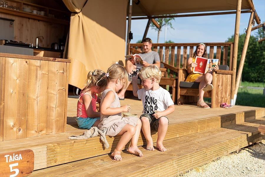 Glamping in Slovenië