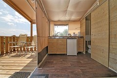Luxe lodgetent aan zee Luxe lodgetent aan zee