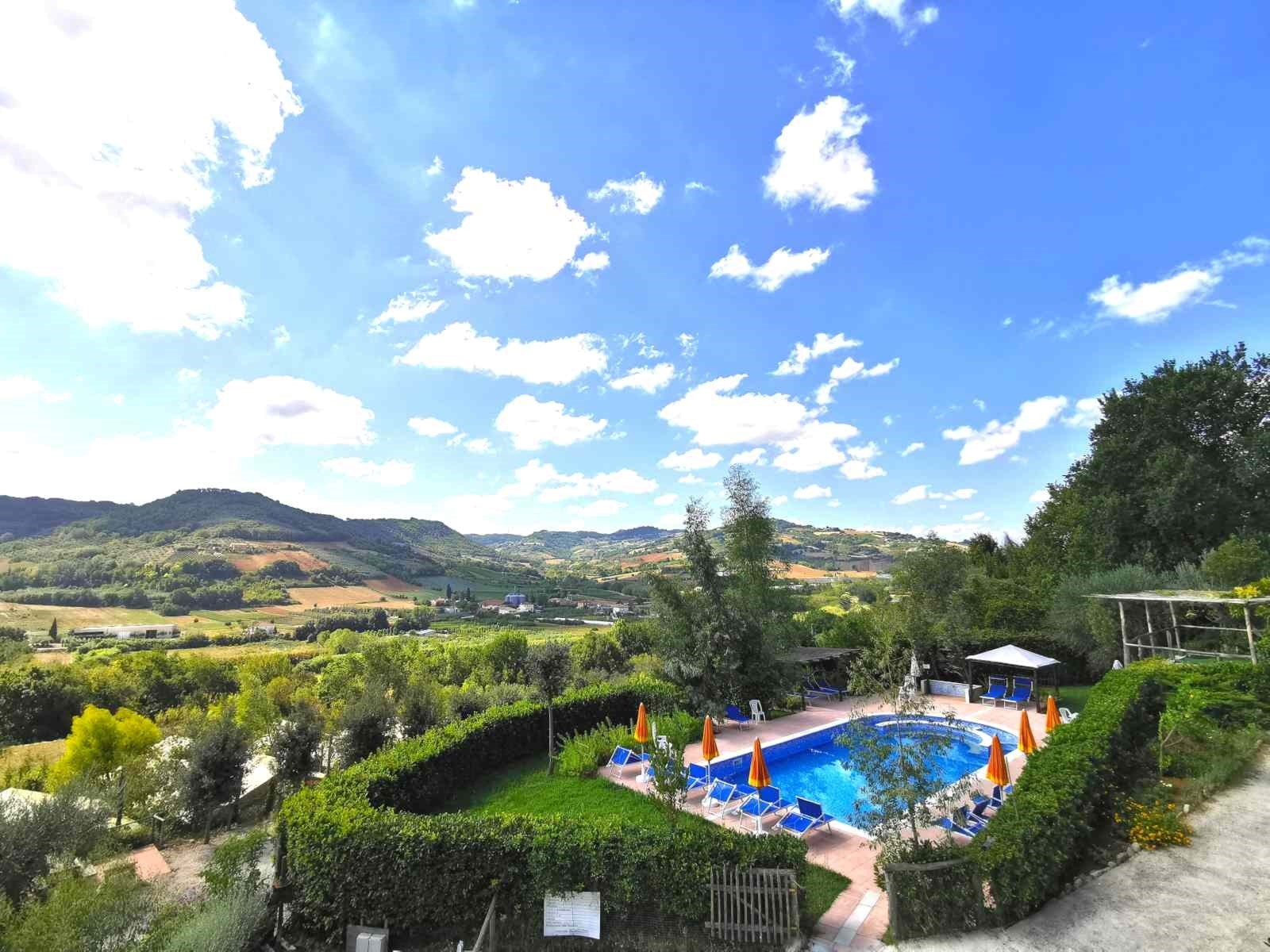 Safaritent in Le Marche