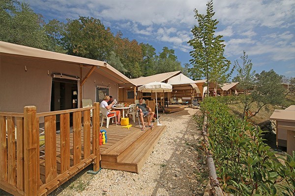 Lodgetent in Toscane