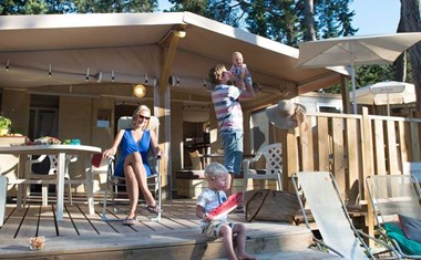 Glamping aan zee Glamping aan zee