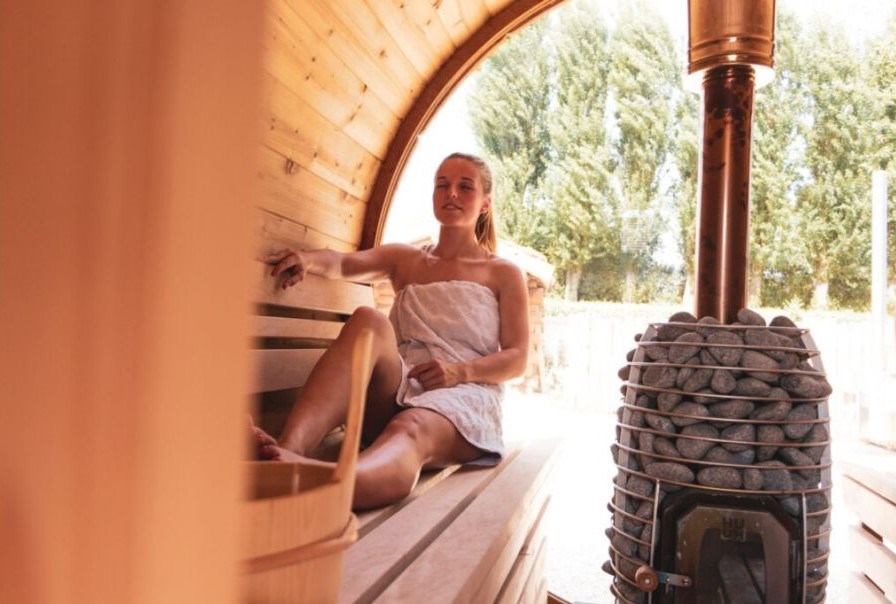 Safaritent met privéwellness