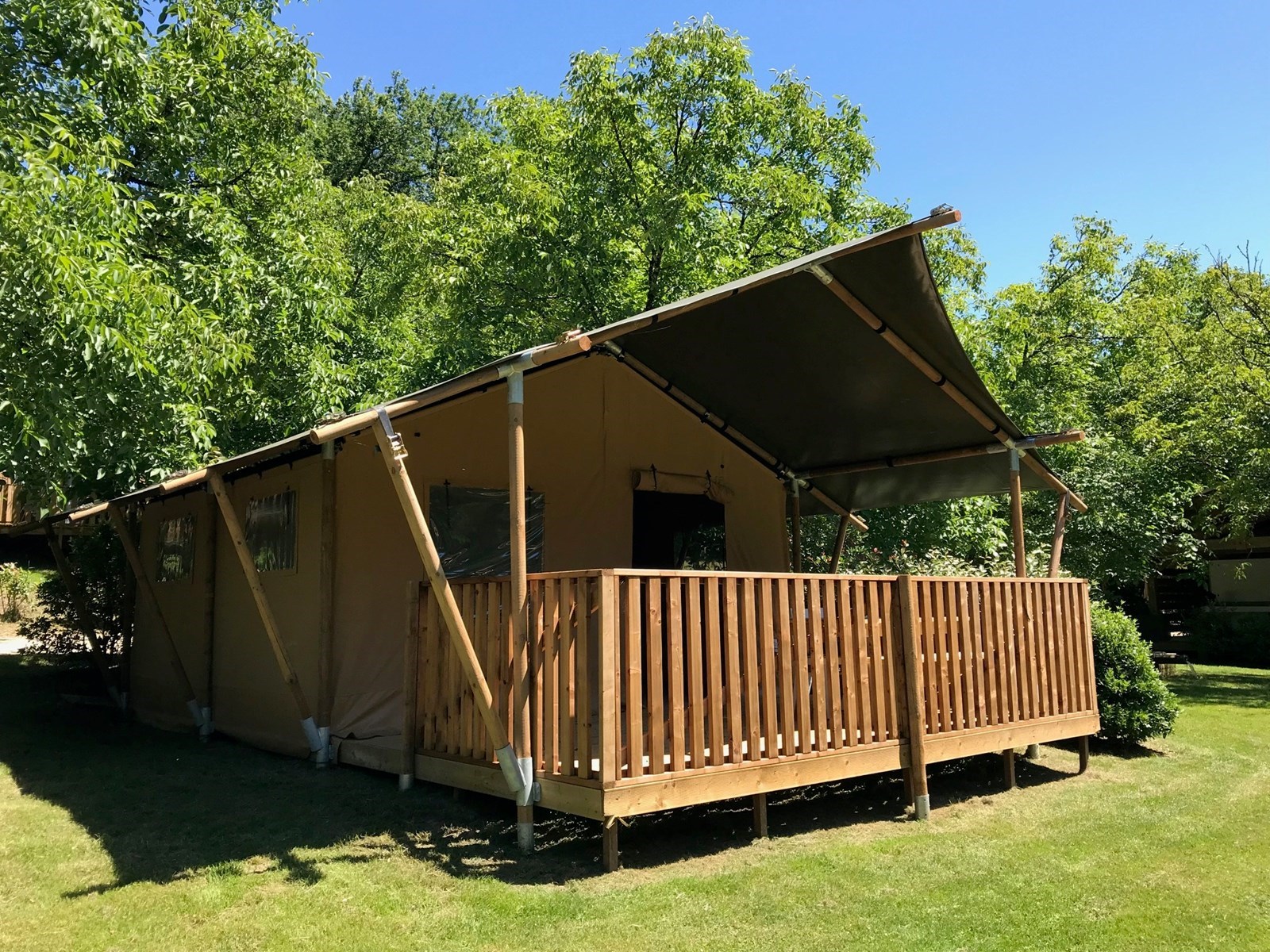 Safaritent in de Dordogne