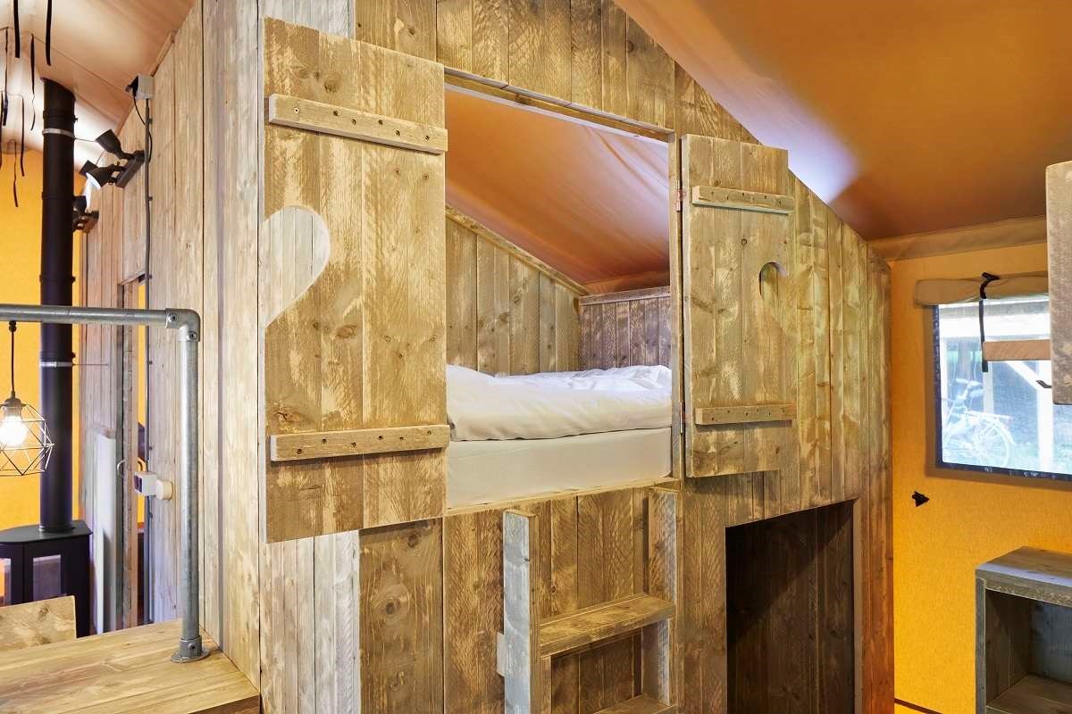 Luxe lodgetenten op attractiepark Duinrell