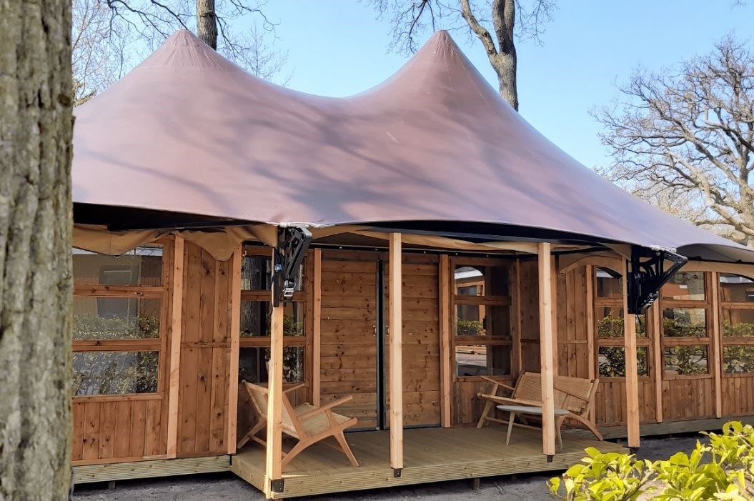 Luxe lodgetenten op attractiepark Duinrell