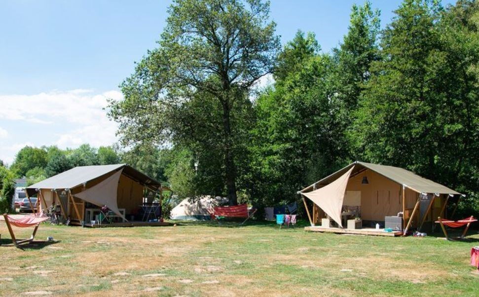 Safaritent in de Elzas-Lotharingen