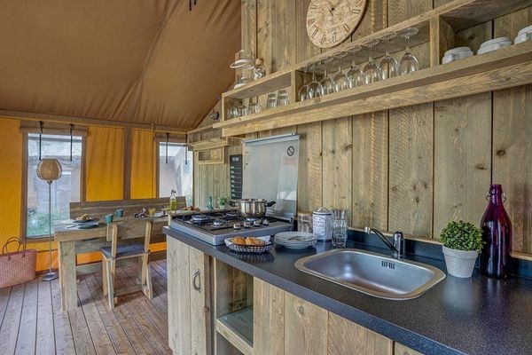 Safaritent met airco