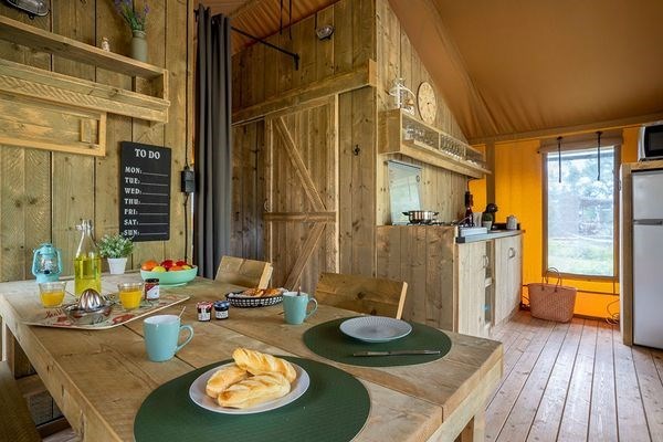 Safaritent met airco