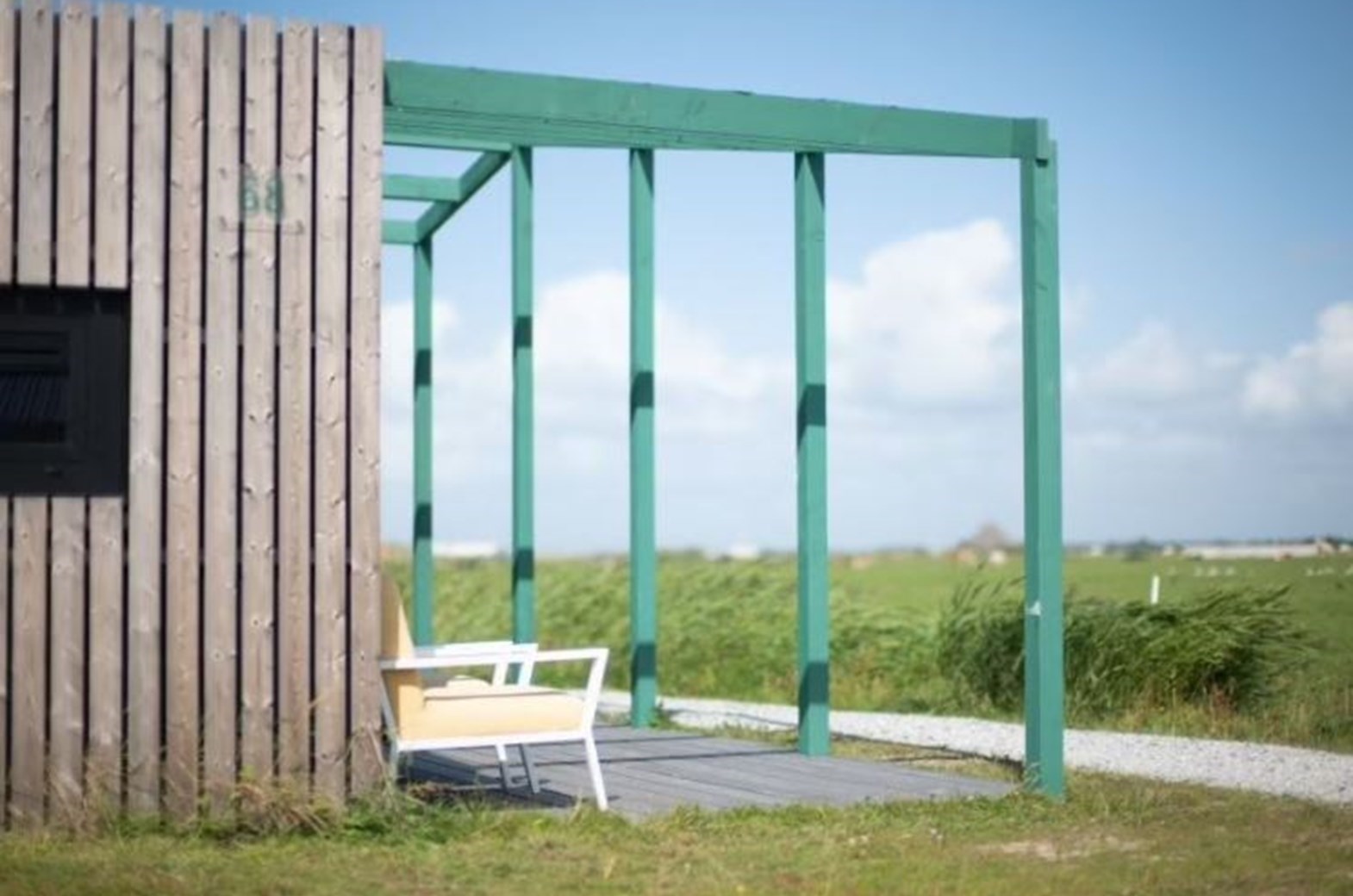 Lodge in de duinen op 500 meter van zee