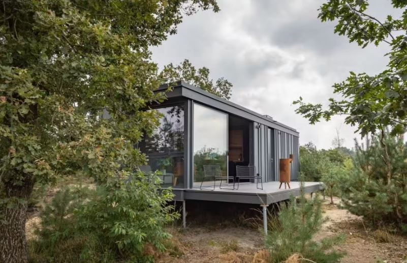 Glamping in een Outdoor suite op de Veluwe