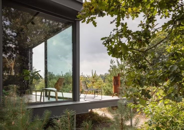 Glamping in een Outdoor suite op de Veluwe