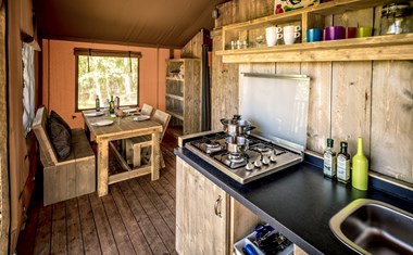 Glamping tent Zuid-Frankrijk Glamping tent Zuid-Frankrijk
