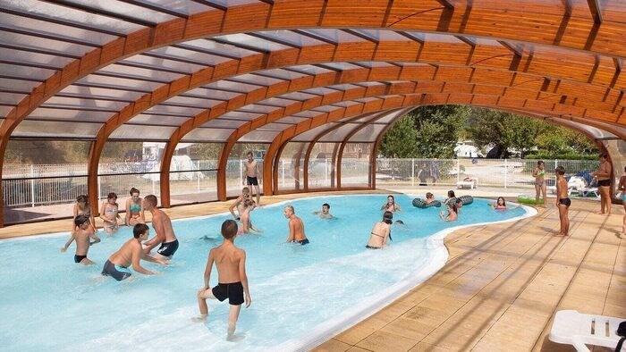 Safaritent met badkamer in de Drôme