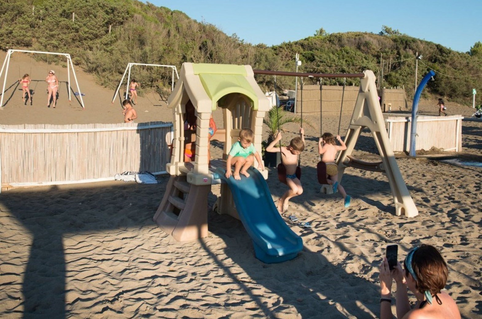 Airlodge met badkamer