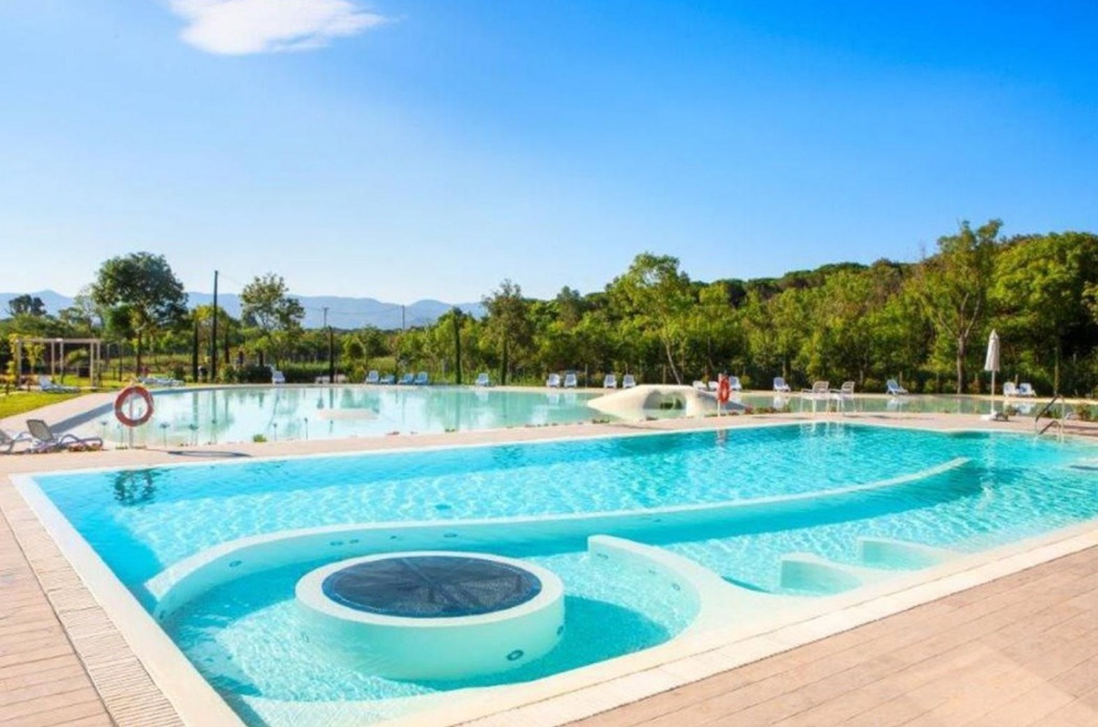 Airlodge met badkamer