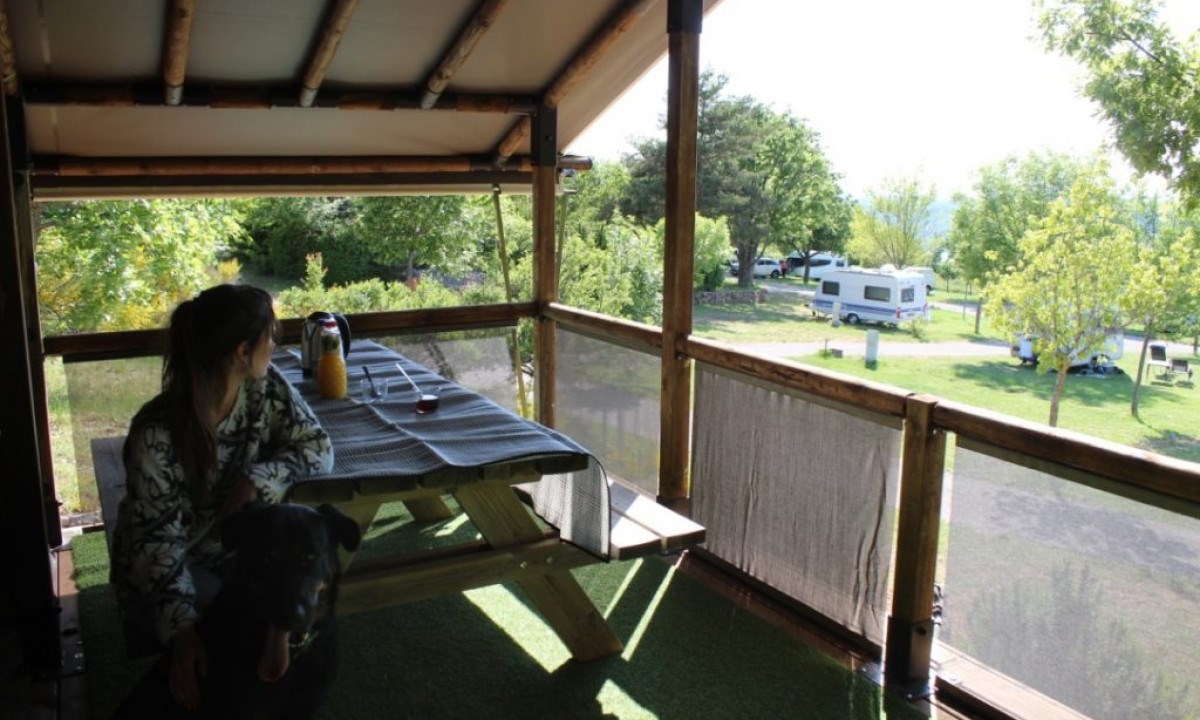 Safaritent in de Provence