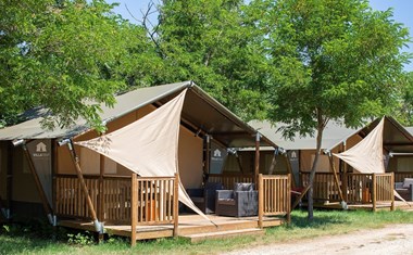 Glamping in Kroatië direct aan zee Glamping in Kroatië direct aan zee