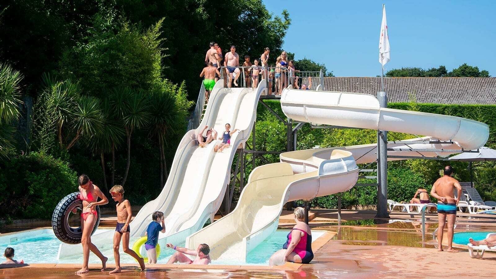 Luxe safaritent met badkamer in Bretagne