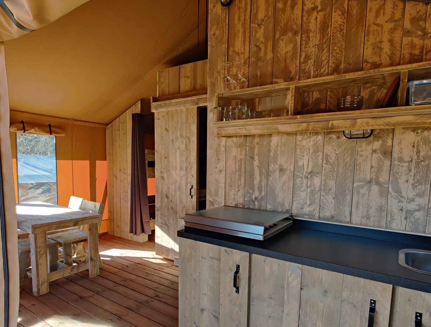 Glamping in de Ardennen
