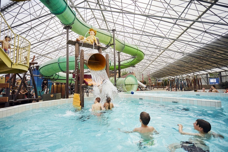 Lakeviewlodge met badkamer in Nederland