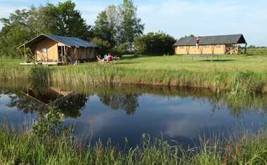 Luxe Safaritent op het Groninger platteland Luxe Safaritent op het Groninger platteland