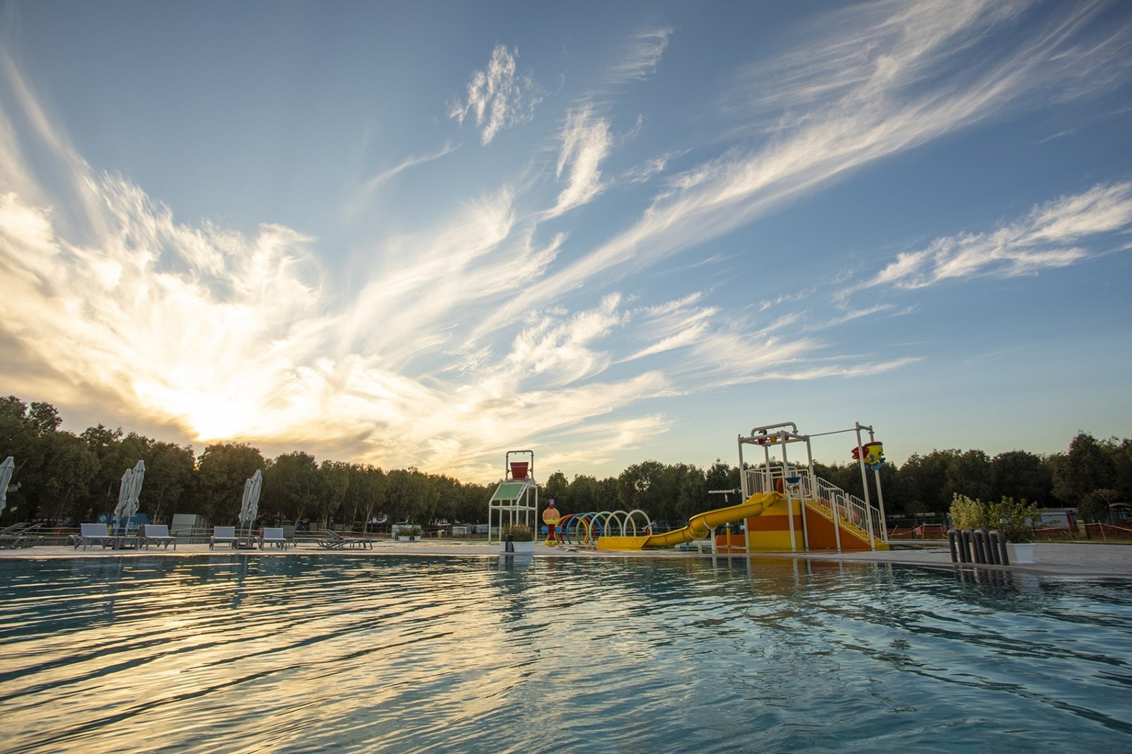 Safaritent met privé sanitair op Sardinië