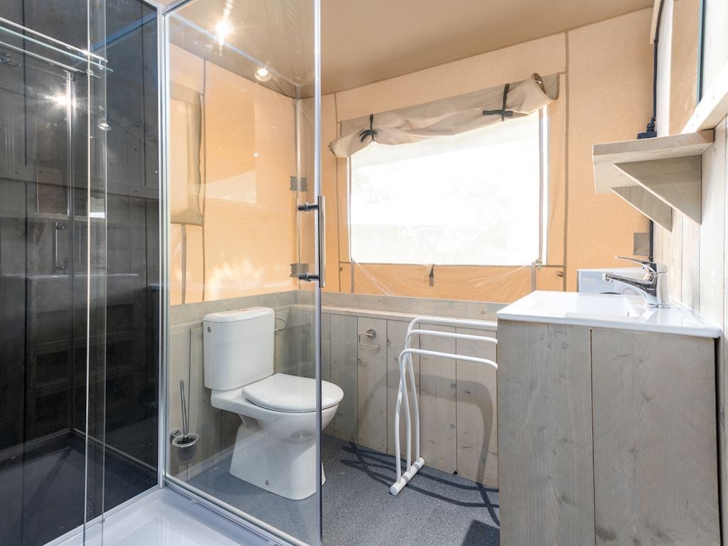 Kinder Safaritent met glijbaan en eigen badkamer