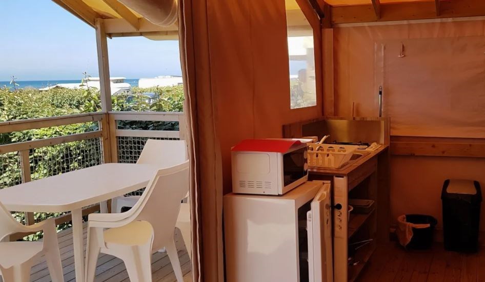 Glamping Ecolodge aan de kust in Bretagne