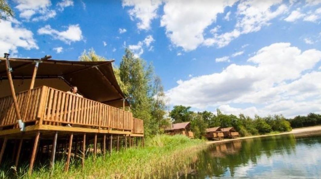 Waterlodge glampingtent