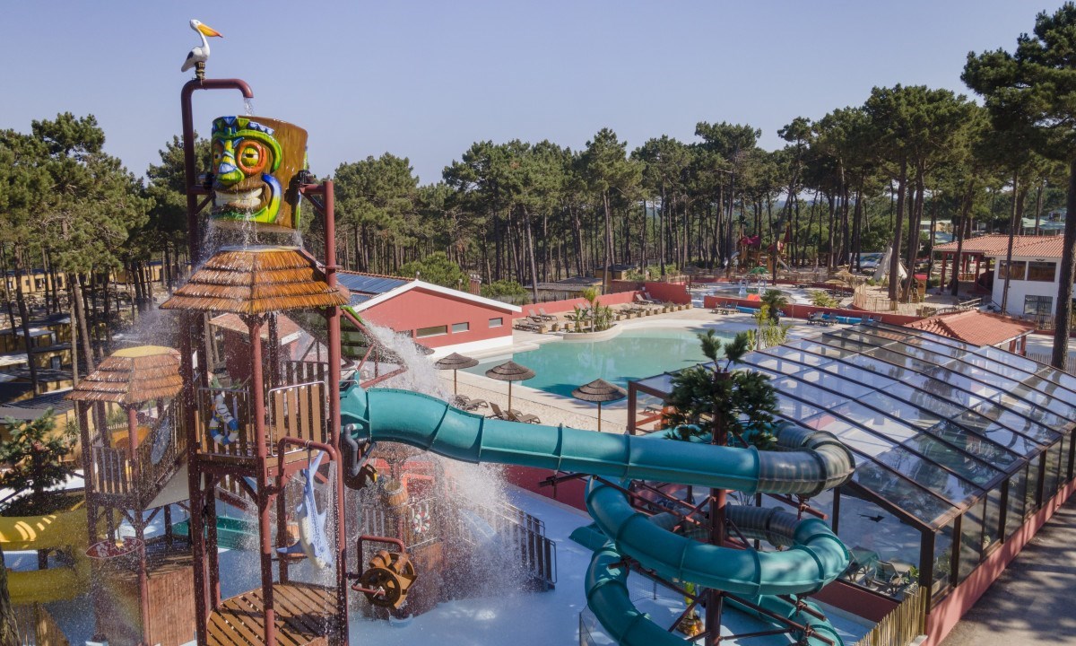 Safaritent met eigen badkamer