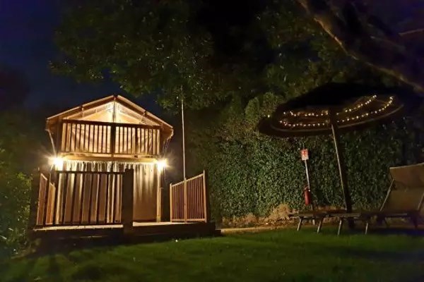 Glamping in een Airlodge aan de aan de Bloemenrivièra