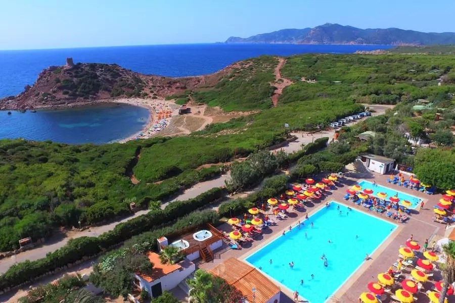 Glamping in een Airlodge in Sardinië
