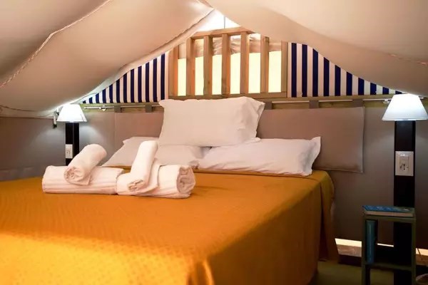 Glamping in een Airlodge in Sardinië