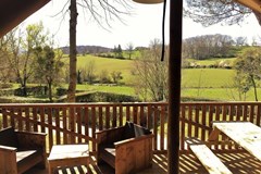 Glamping in een luxe Tent Lodge met adembenemend uitzicht op de bergen Glamping in een luxe Tent Lodge met adembenemend uitzicht op de bergen