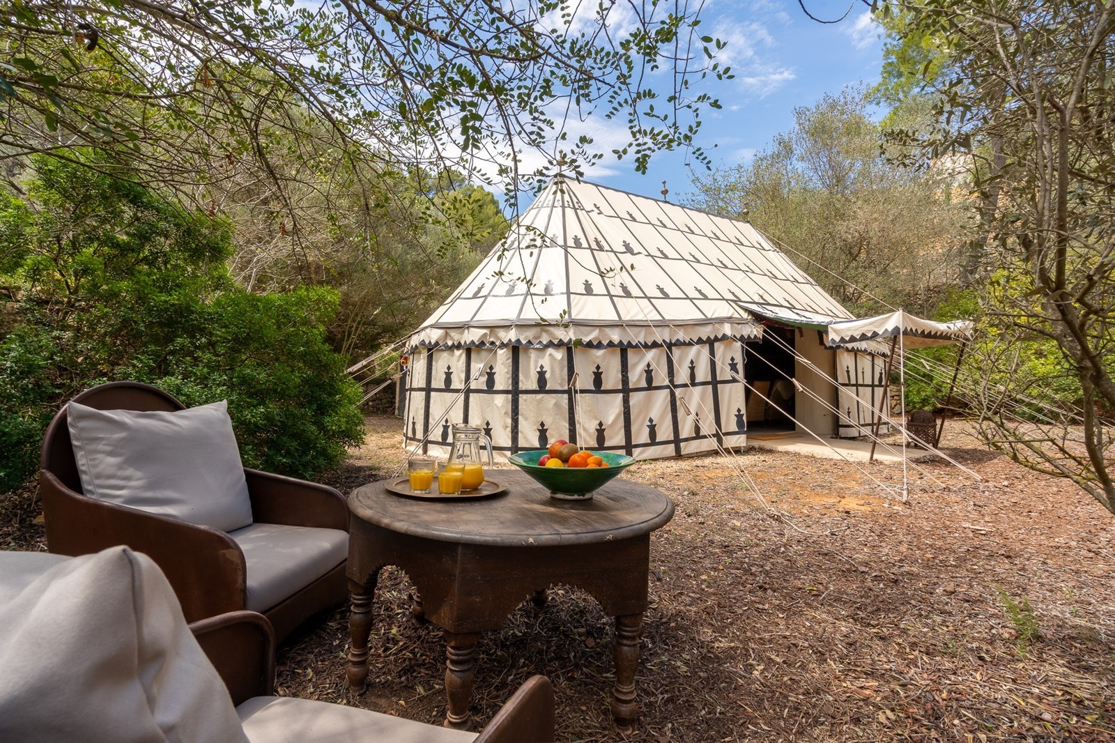 Glamping in een Bedoeïenentent in Spanje