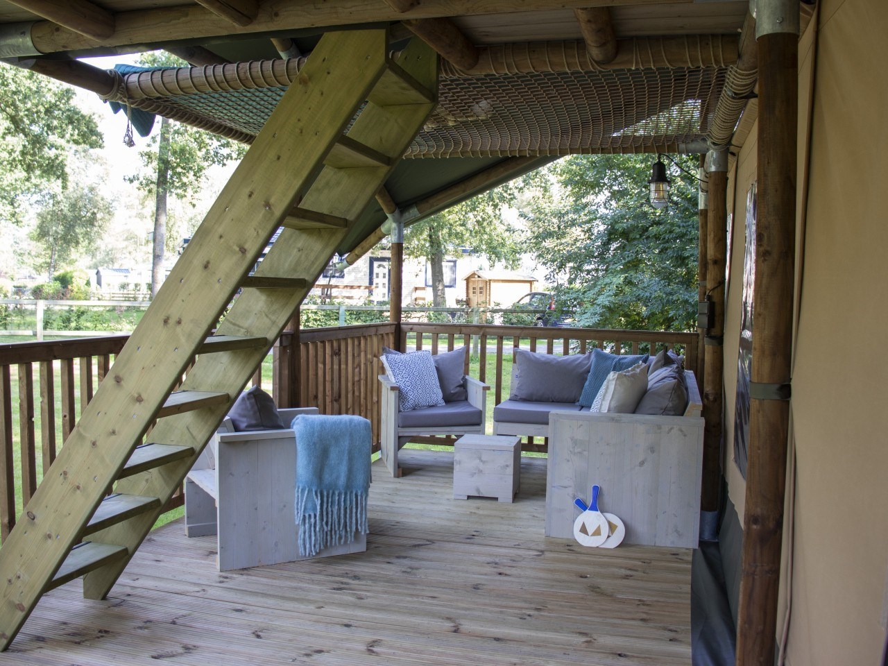 8-persoons Glampingtent met badkamer