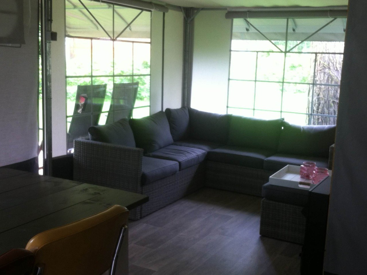 Glamping in een Tentvilla met badkamer