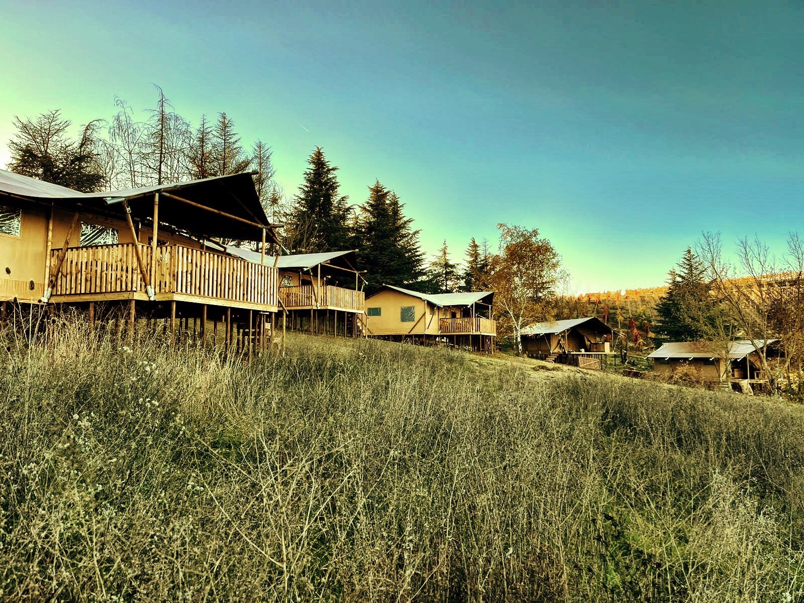 Luxe Glamping tent in een echt Italiaans dorp