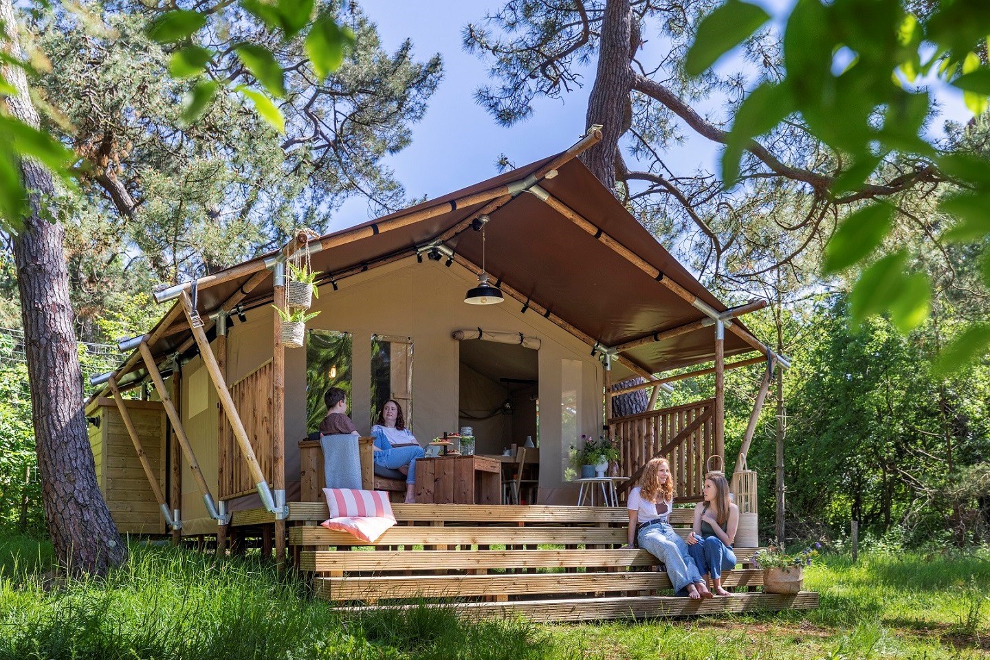 Luxe Glamping tent in een echt Italiaans dorp