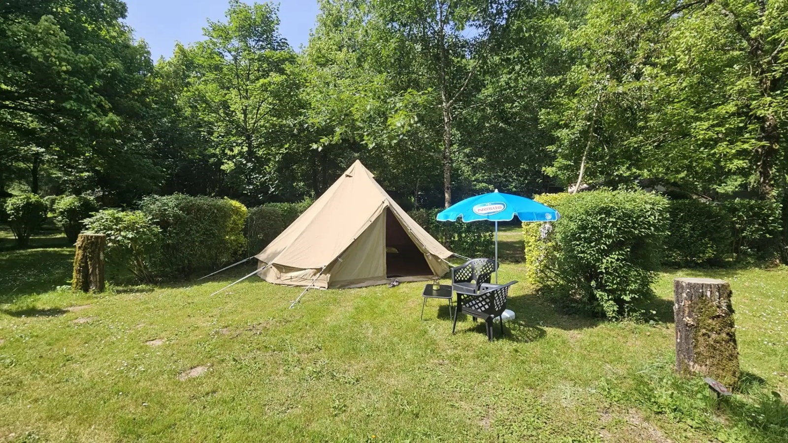 Belltent in het zonnige Zuid-Frankrijk