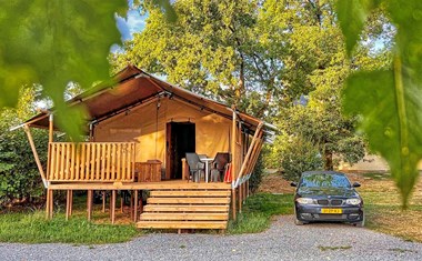 Glamping Safaritent met badkamer Glamping Safaritent met badkamer