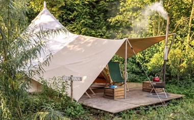 Unieke Glamping Triple Tipi Unieke Glamping Triple Tipi
