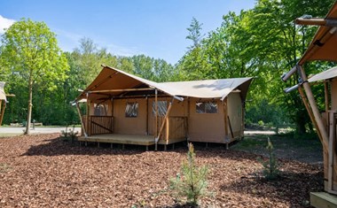 Glampingtent in Amsterdamse bos Glampingtent in Amsterdamse bos