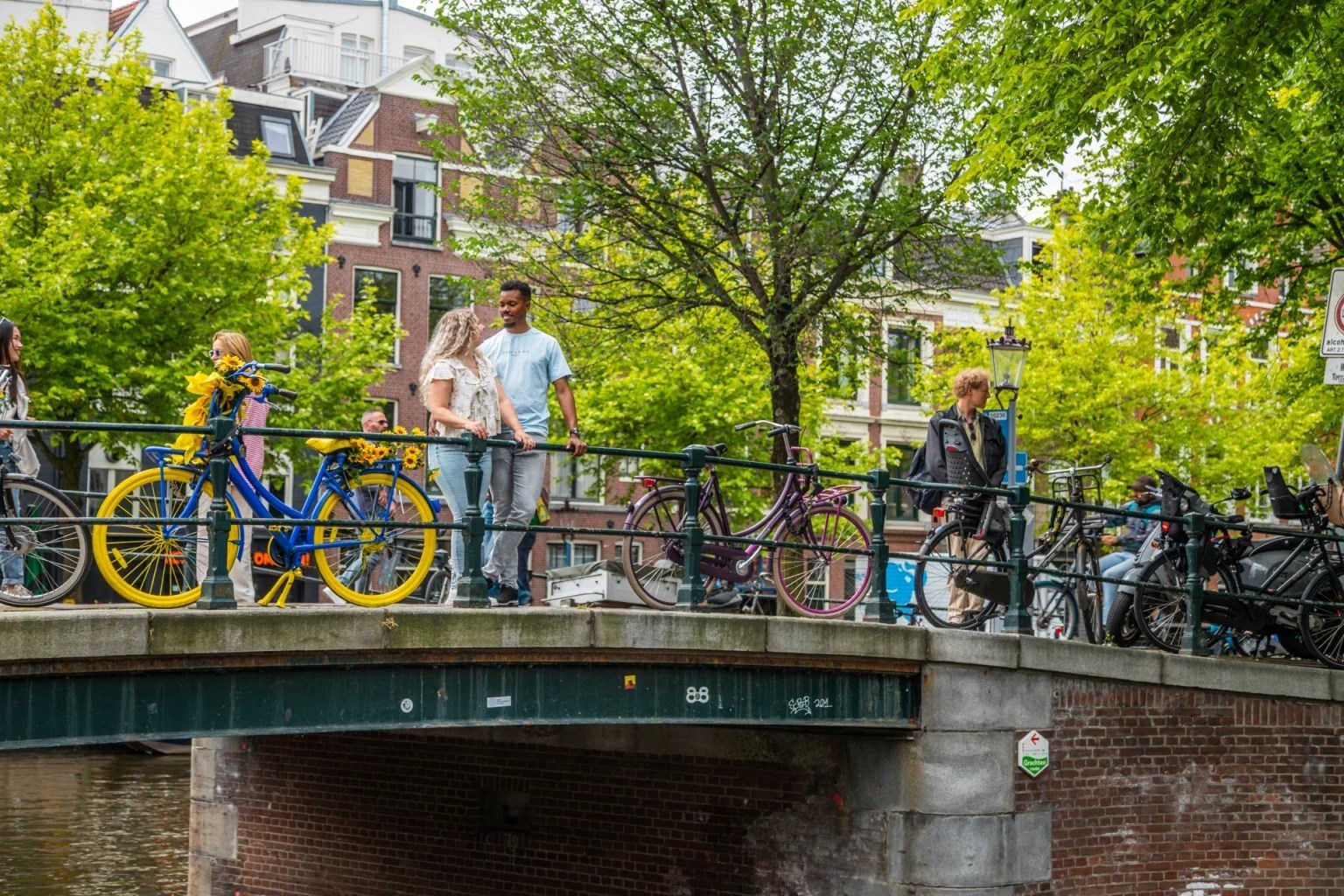Glampingtent in Amsterdamse bos