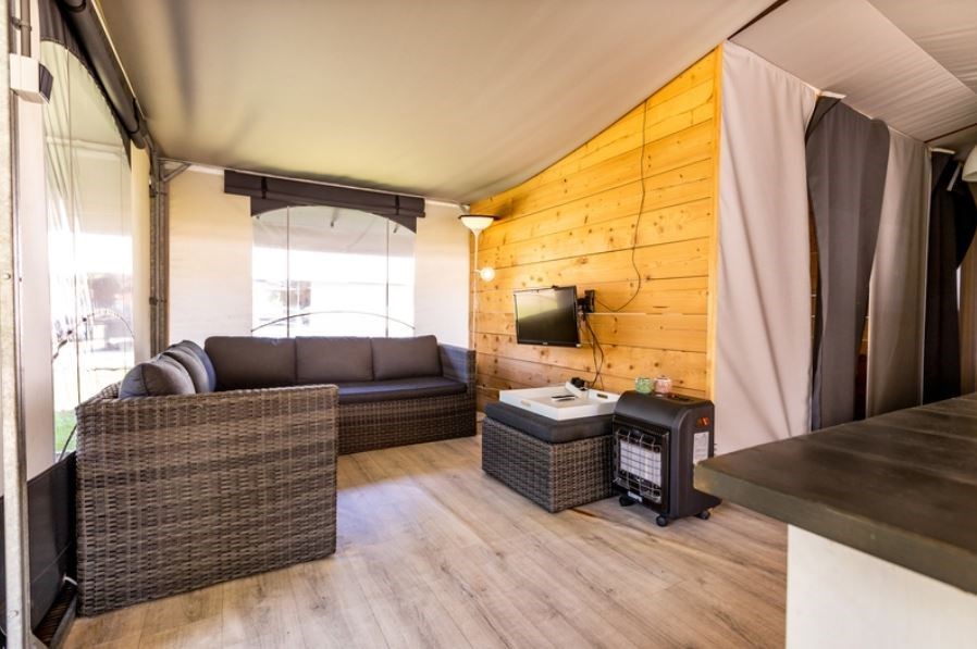 Glamping in een Tentvilla in Twente