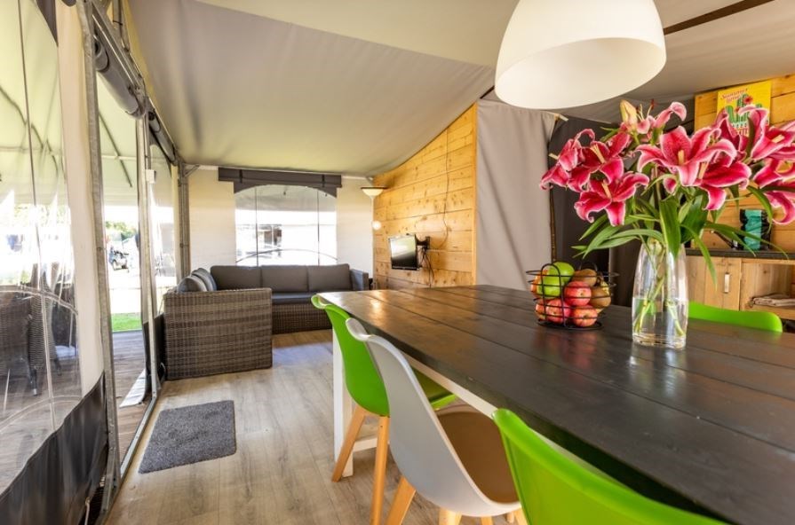 Glamping in een Tentvilla in Twente