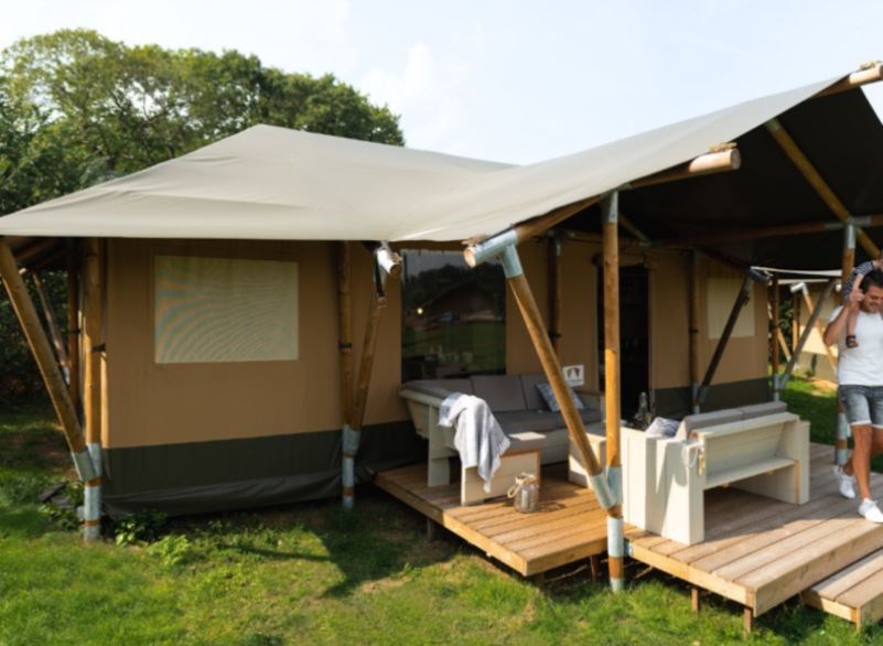 Glamping tent met privé hottub in de Achterhoek