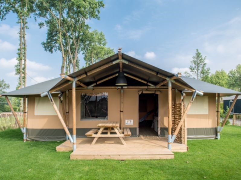 Glamping tent met privé hottub in de Achterhoek