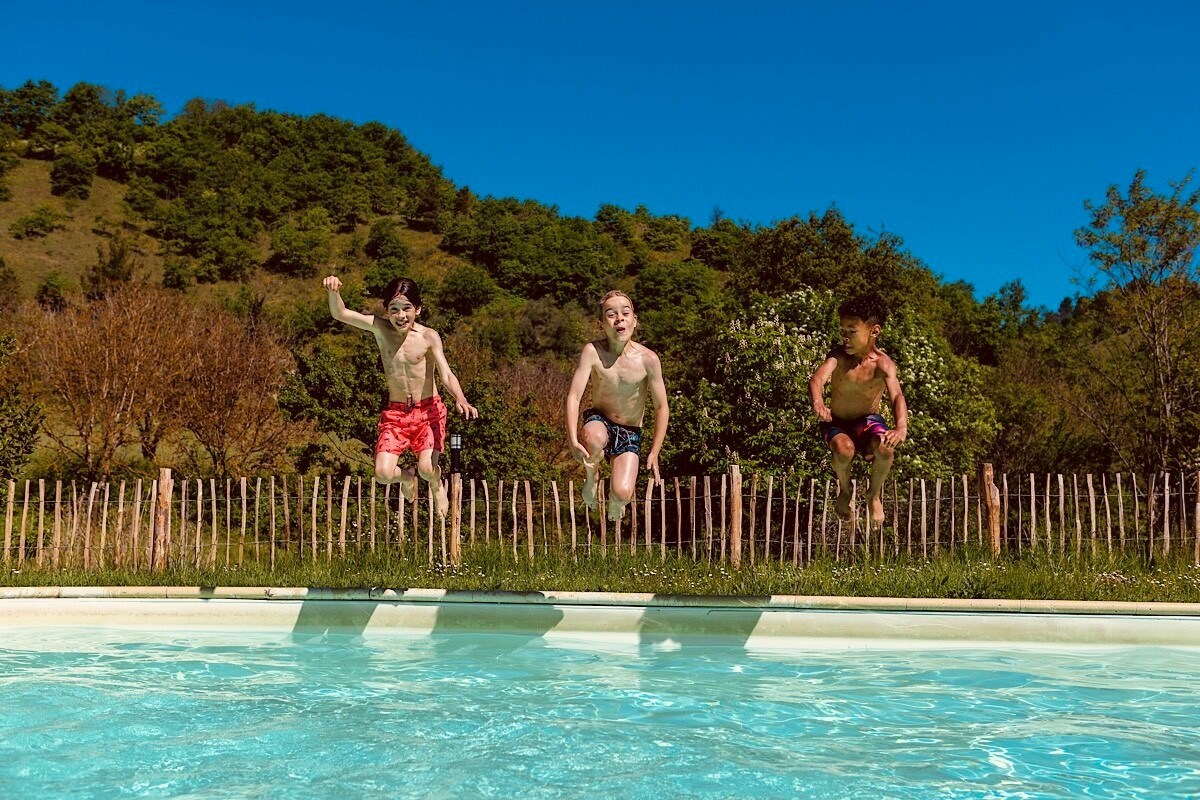 Glampingtent met badkamer in Le Marche